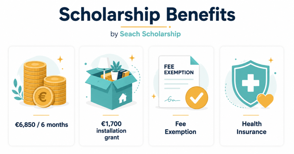 France Excellence Europa Scholarship benefits
