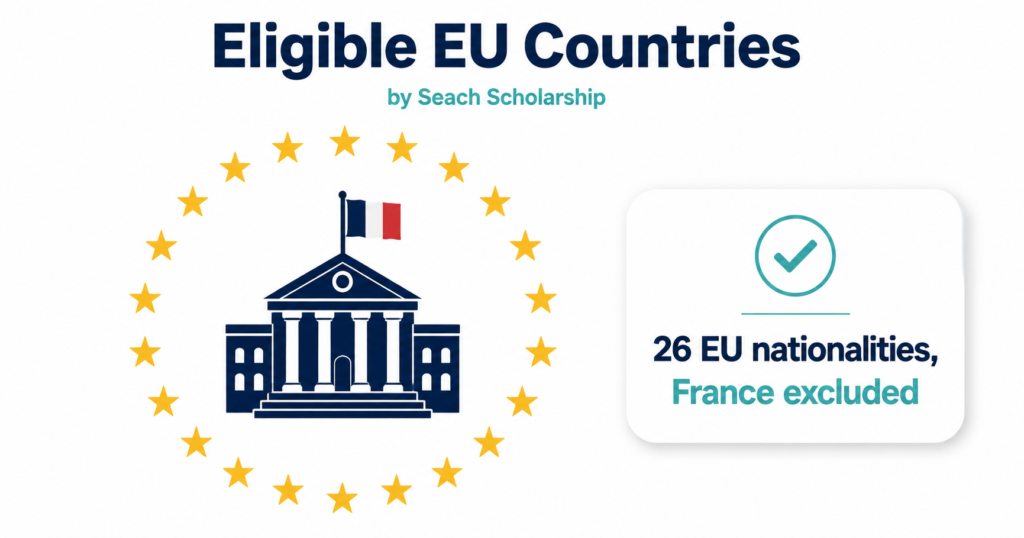 France Excellence Europa eligible EU countries