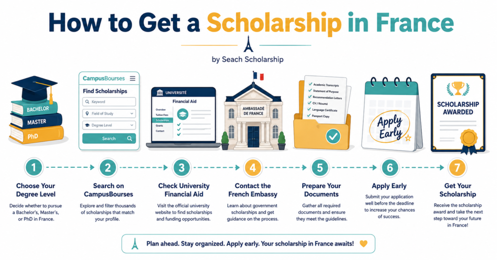 How to Get a Scholarship in France: 18 Scholarships for International Students How to get a scholarship in France