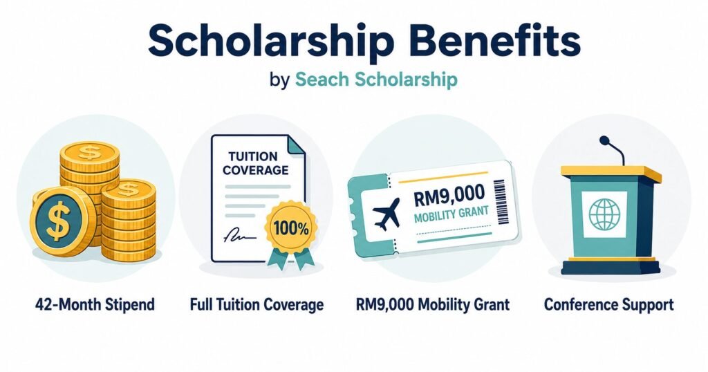 Monash Global Scholarship benefits package