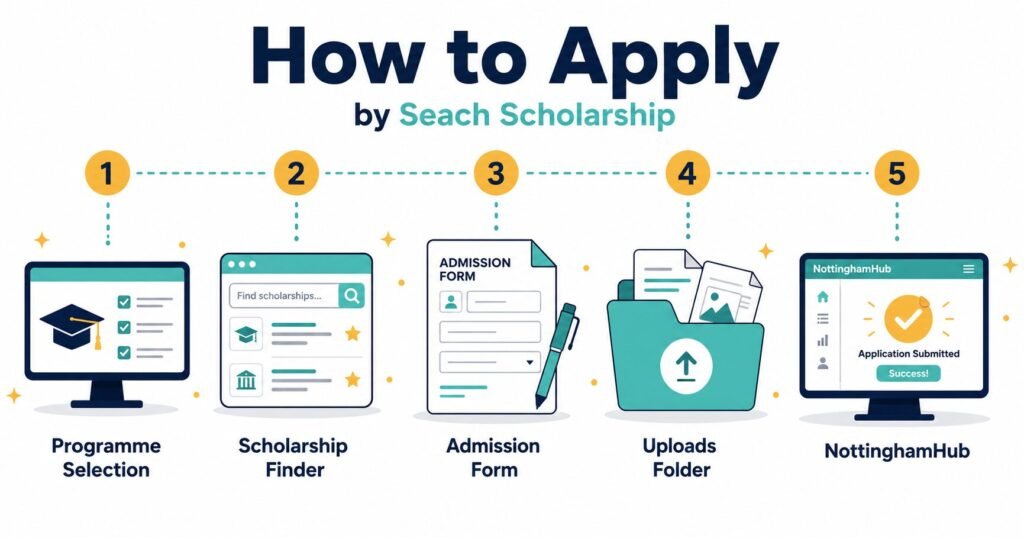 How to apply for the University of Nottingham Scholarship