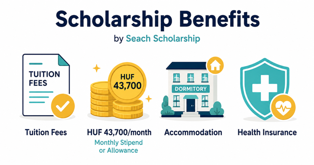 Stipendium Hungaricum Scholarship benefits